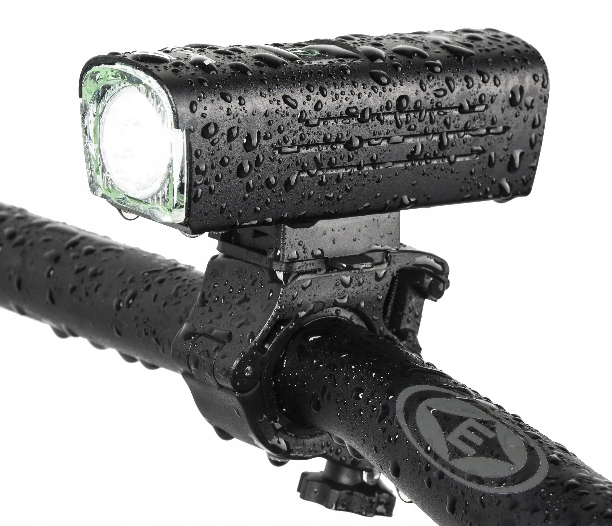 Sada cyklistických světel VA0046 + VA0048 přední a zadní USB 9/15