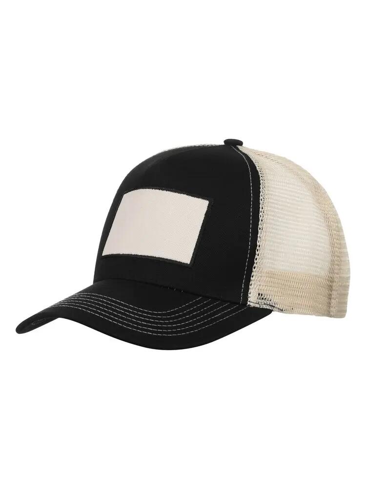 clique Trucker Patch Cap – 5 painéis em algodão com rede 5/5
