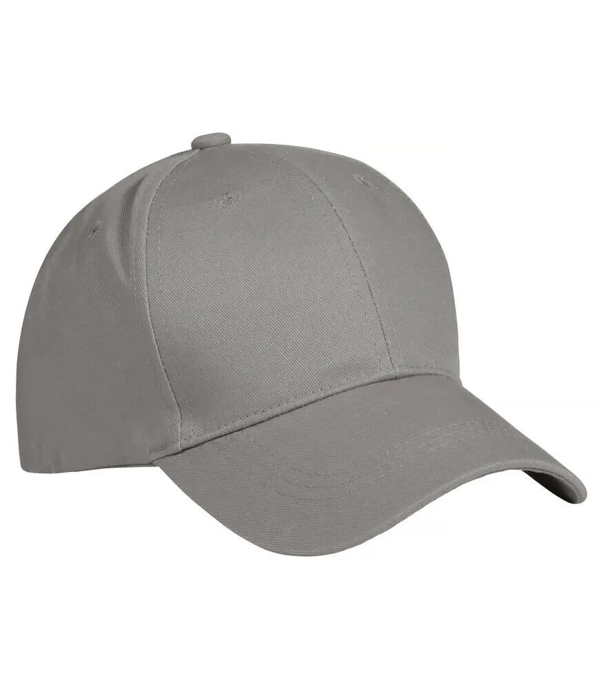 clique Classic Cap — cappellino 6 pannelli in cotone, regolabile con velcro 5/5