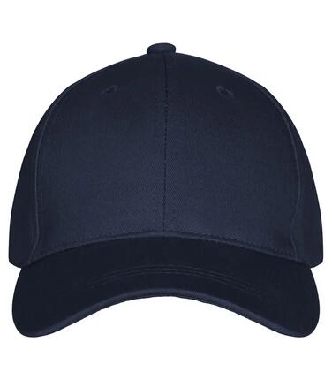 clique Classic Cap 6-Panel Baumwolle - Dark Marineblau