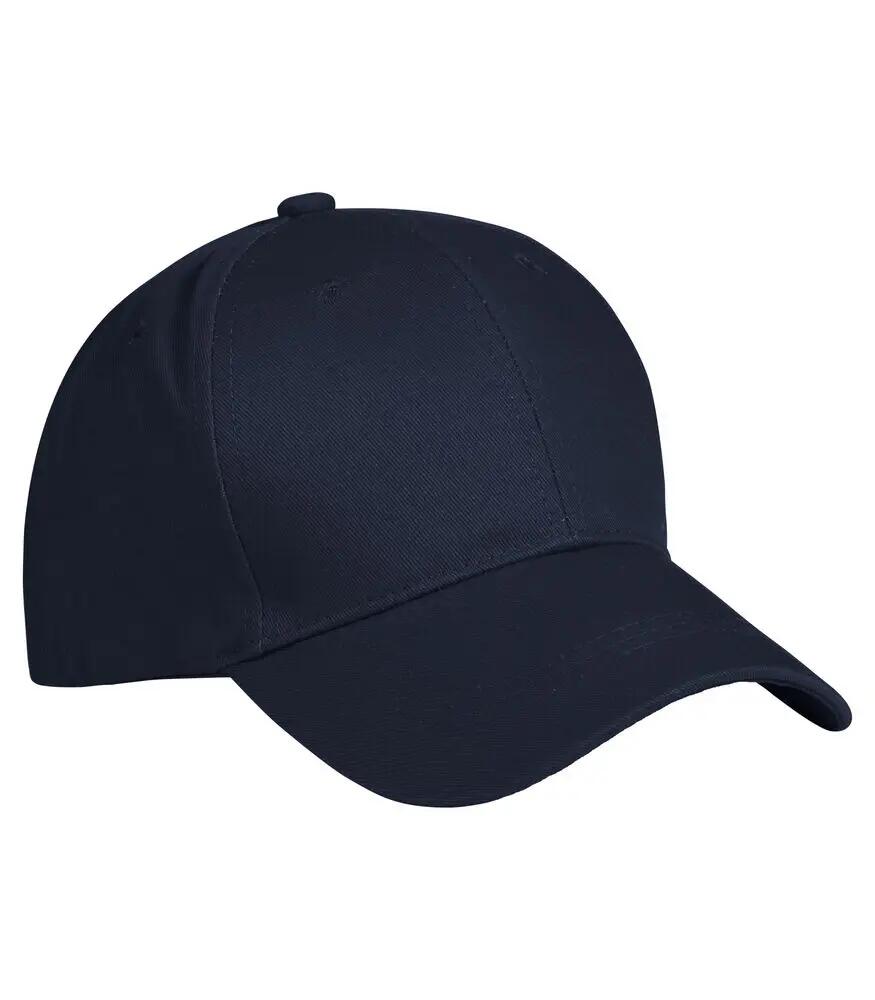 clique Classic Cap 6-Panel Baumwolle - Dark Marineblau 5/5