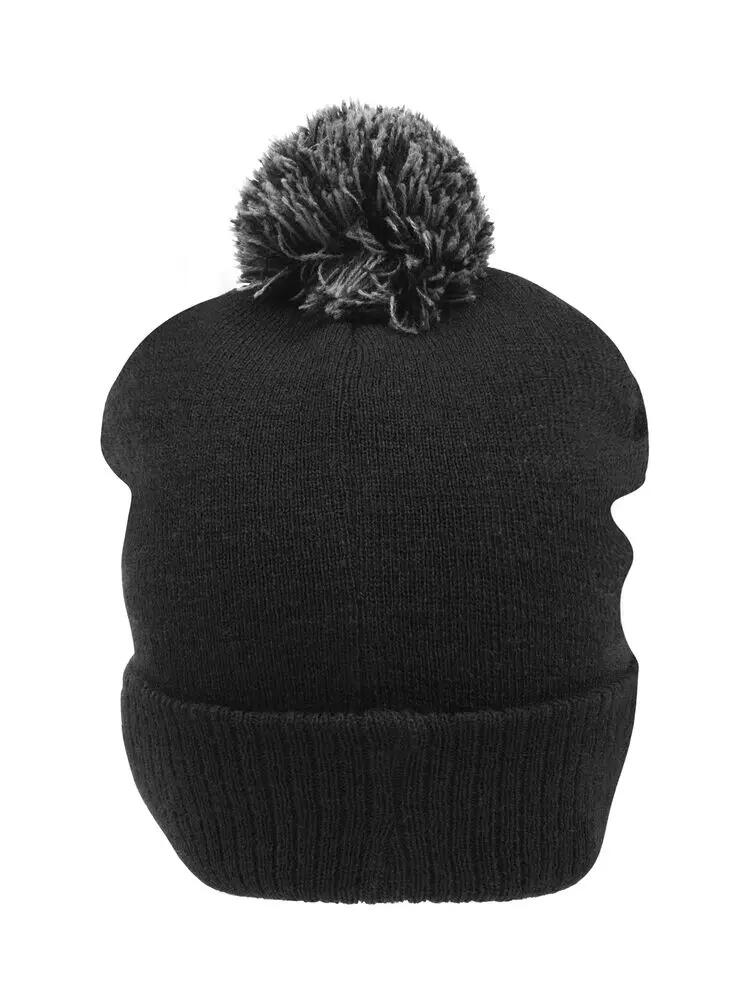 clique gorro Bryan Patch de acrílico con pompón bicolor 2/4
