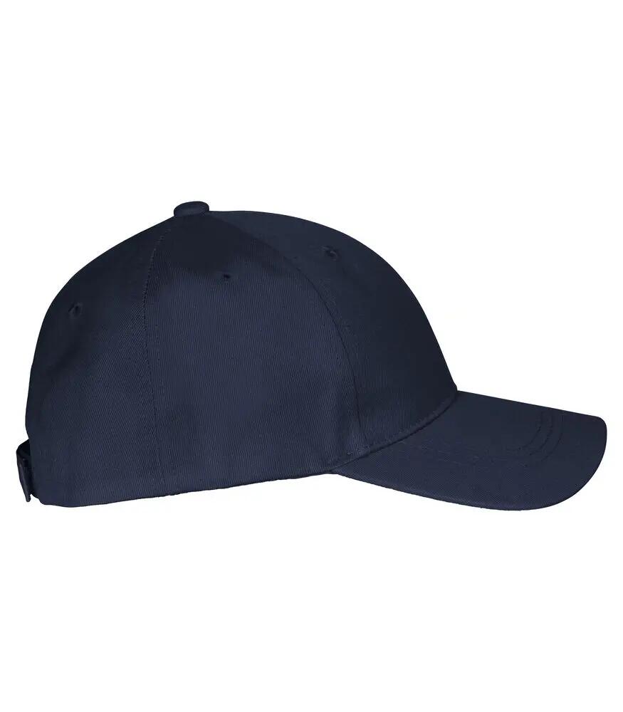 clique Classic Cap 6-Panel Baumwolle - Dark Marineblau 4/5