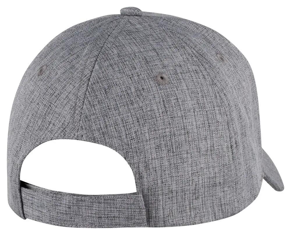 clique Melange Cap 6‑panel pet 100% polyester grijs melange 3/5