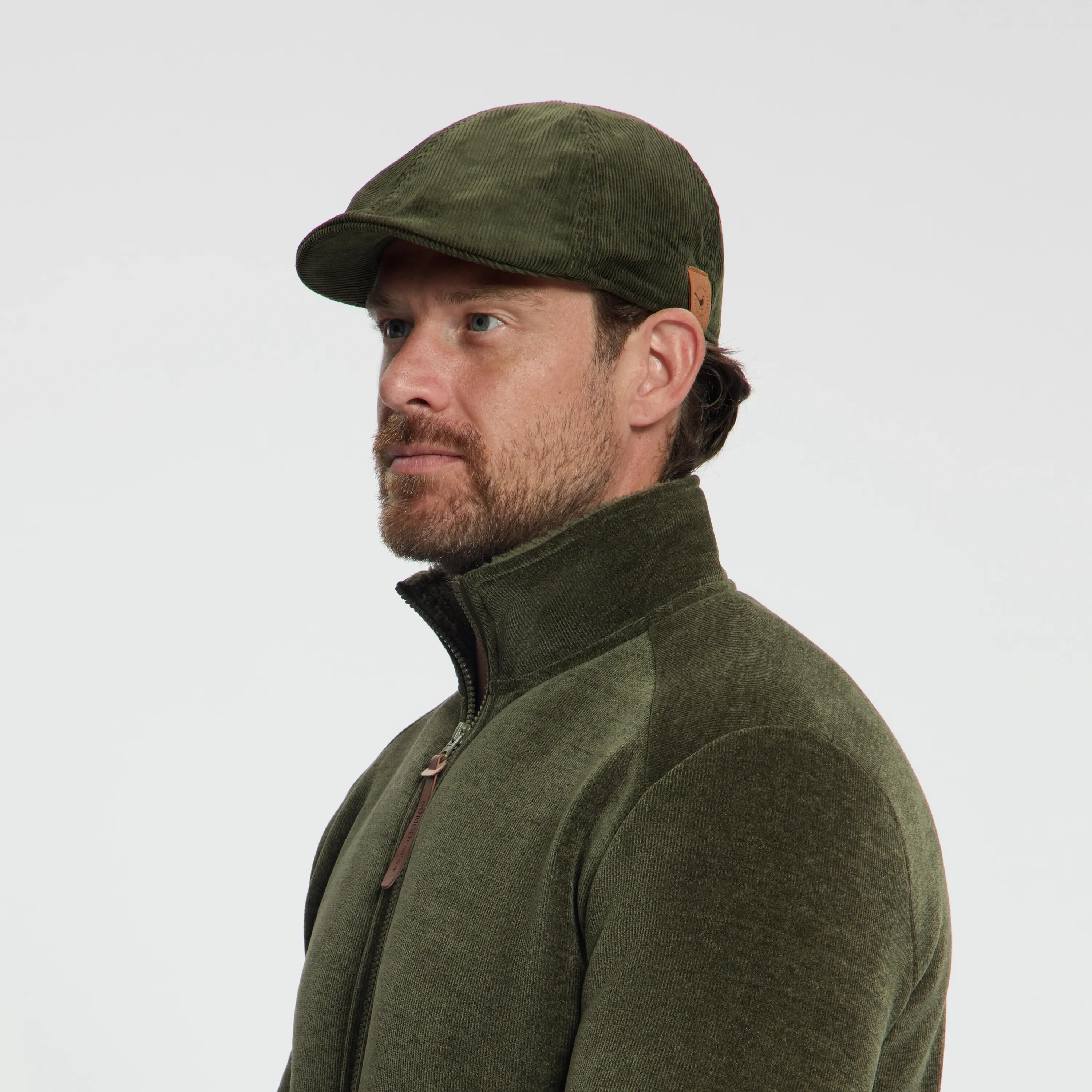 Tay - Casquette plate unisexe - Vert foncé 4/4