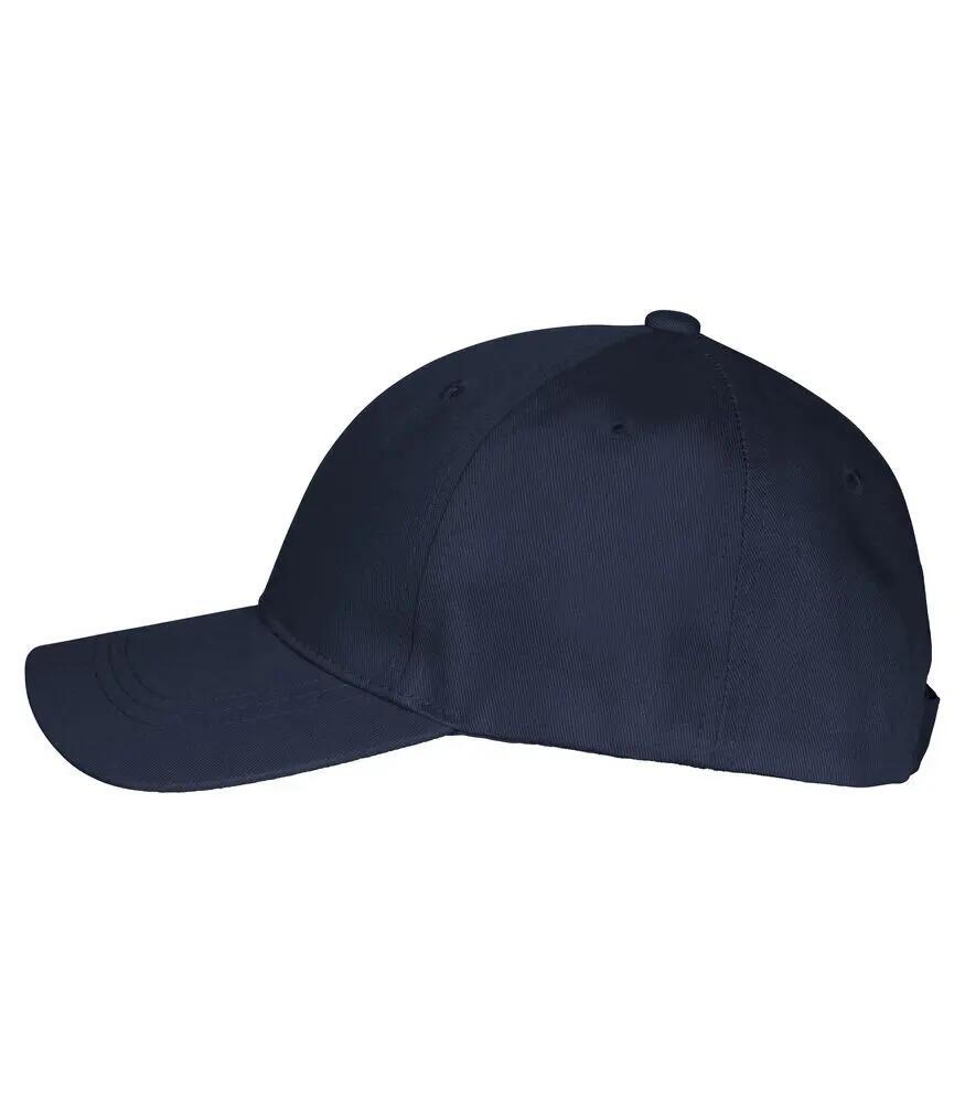 clique Classic Cap 6-Panel Baumwolle - Dark Marineblau 3/5