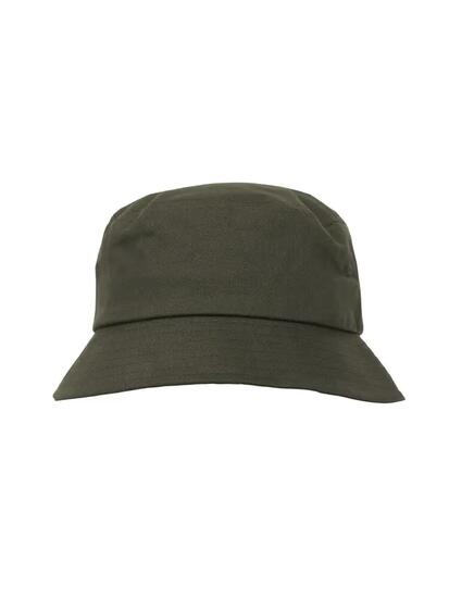 clique Bucket Hat aus 100% Baumwoll-Canvas – Größe S/M, Farbe Fog Green