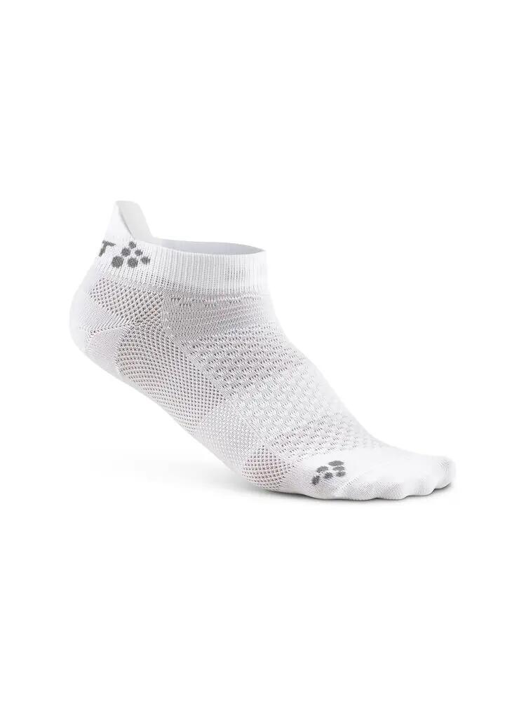 craft Cool Shaftless 2-Pack Sock witte polyamide sokken 1/1