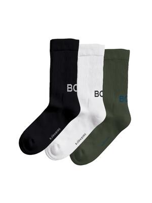 Bjorn_borg classic polyamide crew sock 3p - gerecycled polyamide – multipack 4