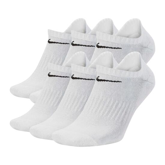 Nike Everyday Cushioned No-Show Socken (6-pack) - SX7675