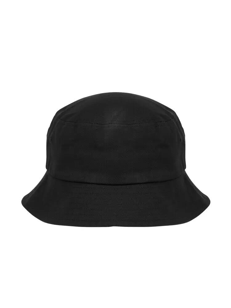 clique Bucket Hat em lona 100% algodão – Preto, S/M 3/6