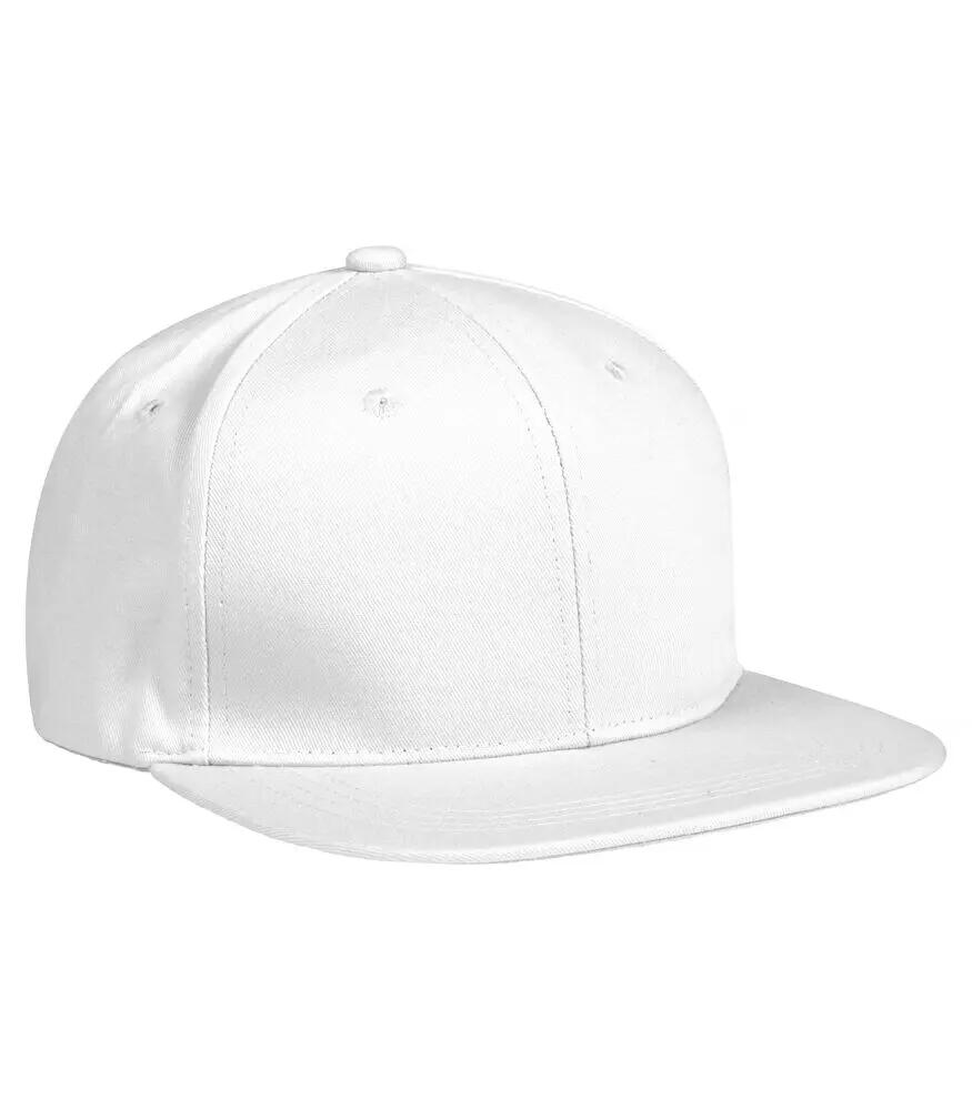clique Street Cap — boné 6 painéis branco em poliéster 5/5