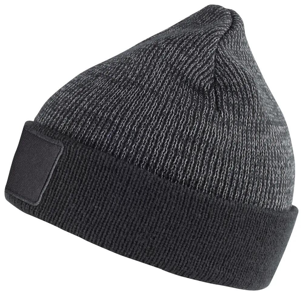 clique Hubert Patch Reflective berretto in acrilico con patch cotone 3/4