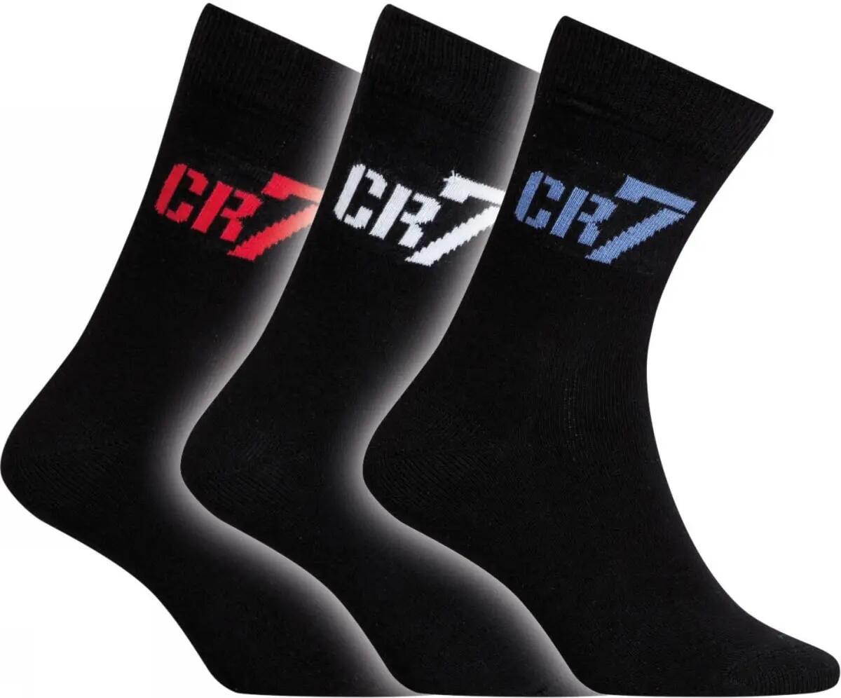 cr7 Skarpety dziecięce 3‑pak z bawełny ze streczem 2/2