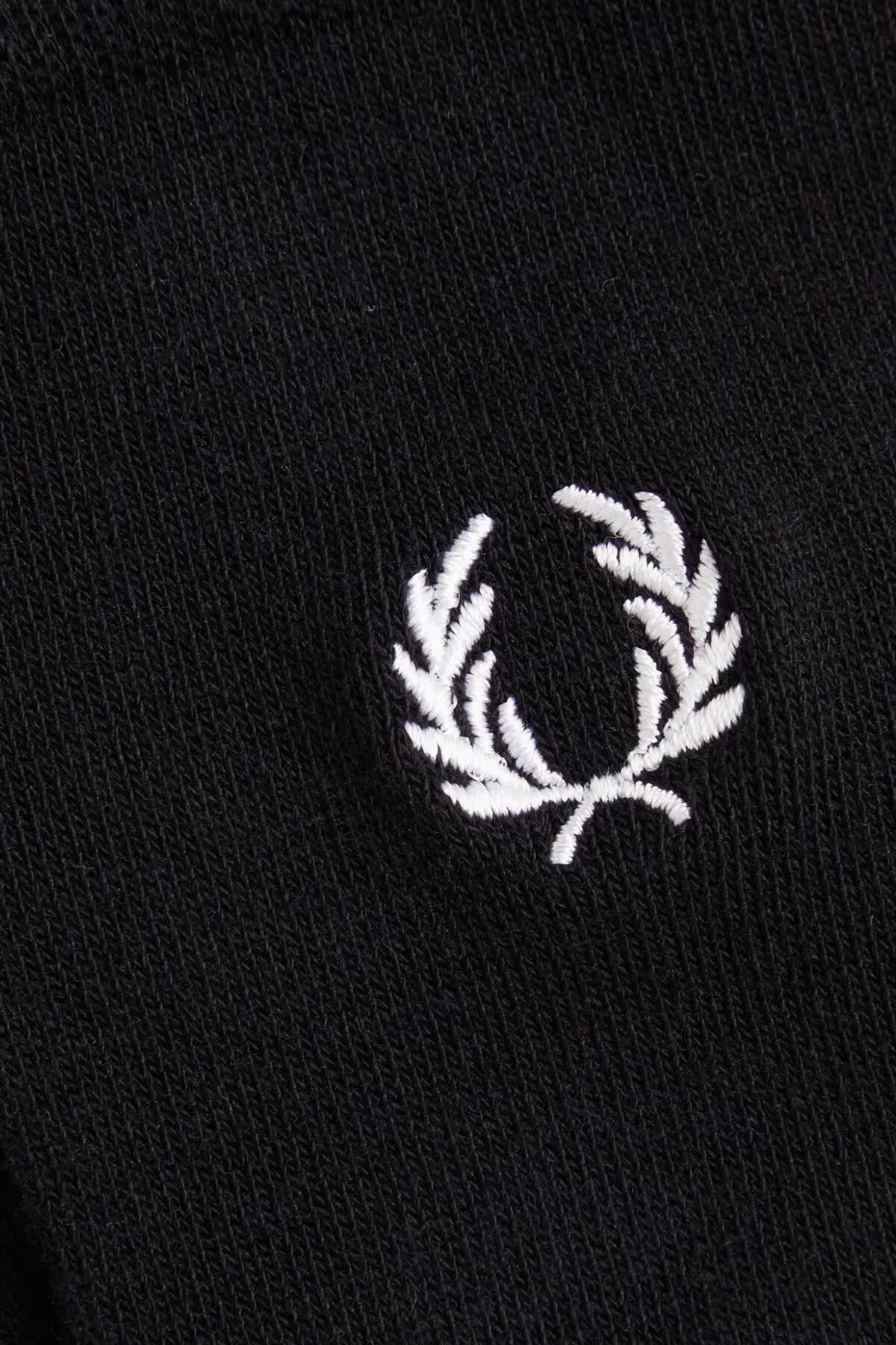 Sokken Fred Perry Model Wreath Sock Kleur Zwart 4/4