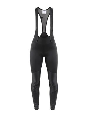 Craft core bike subz ideal wind bib tights w - winddichte thermische bib – black