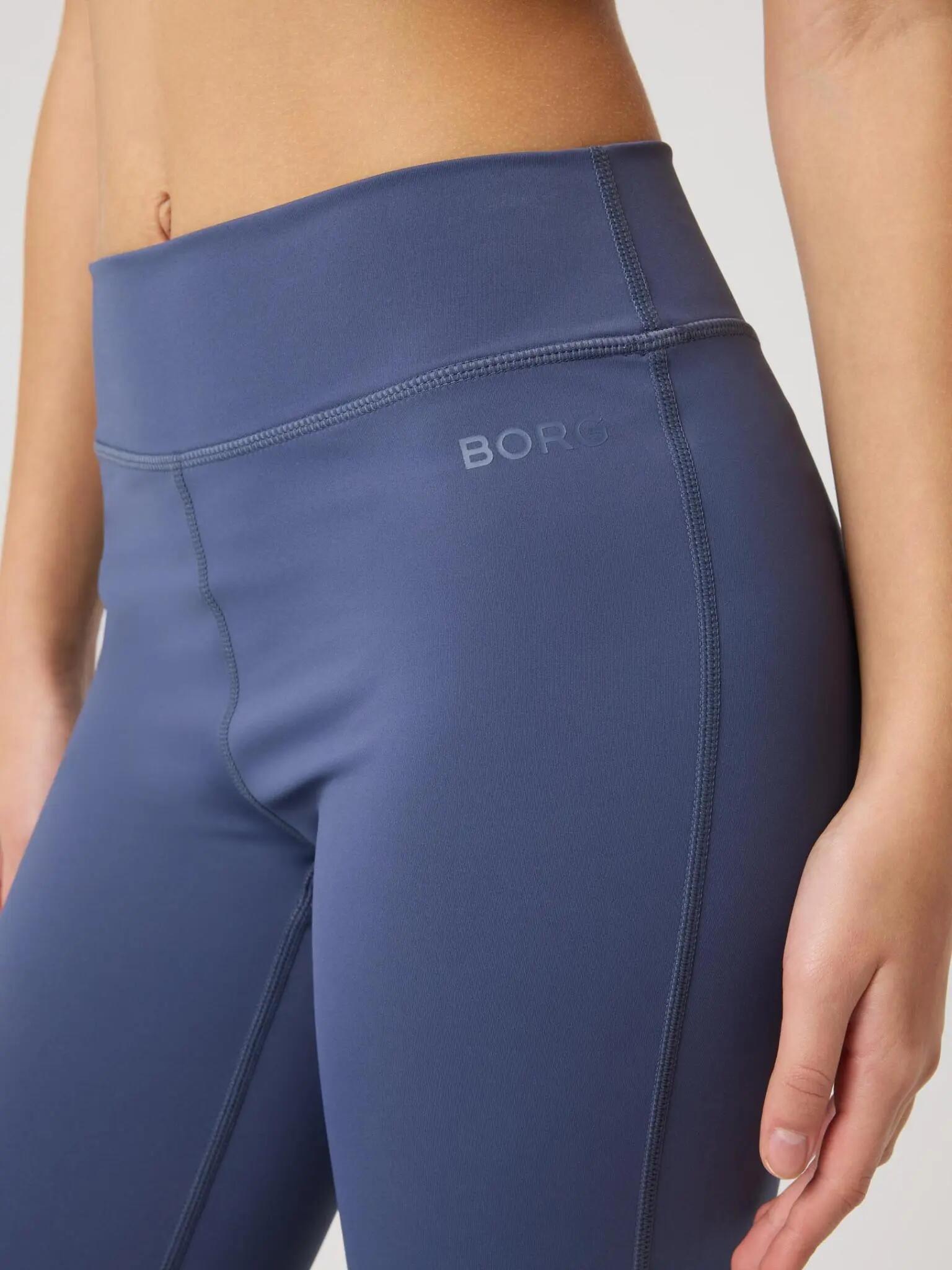 bjorn_borg BORG FLARE LEGGINGS júnior em poliéster reciclado - NIGHTSHADOW BLUE 5/5