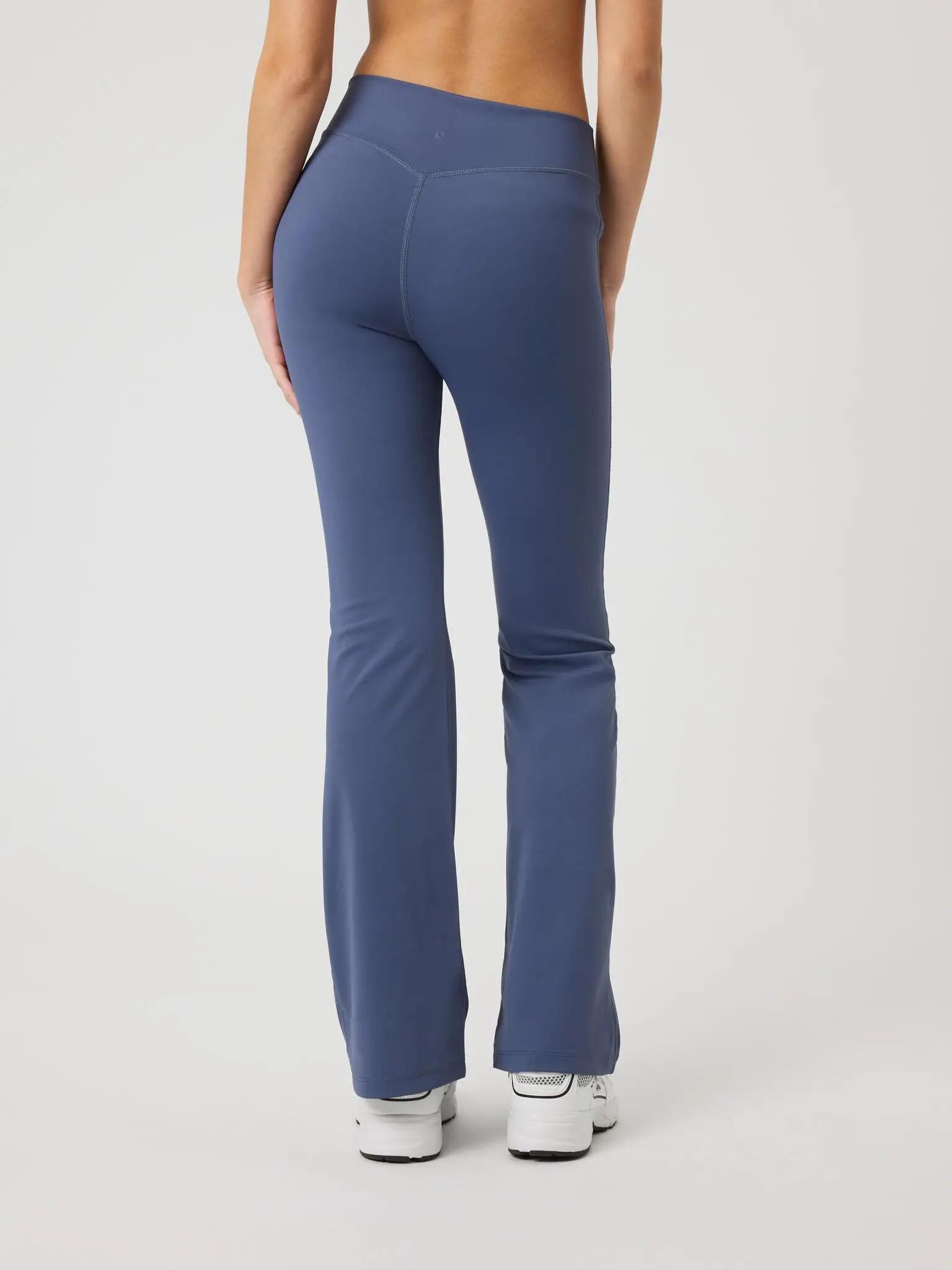bjorn_borg BORG FLARE LEGGINGS júnior em poliéster reciclado - NIGHTSHADOW BLUE 2/5