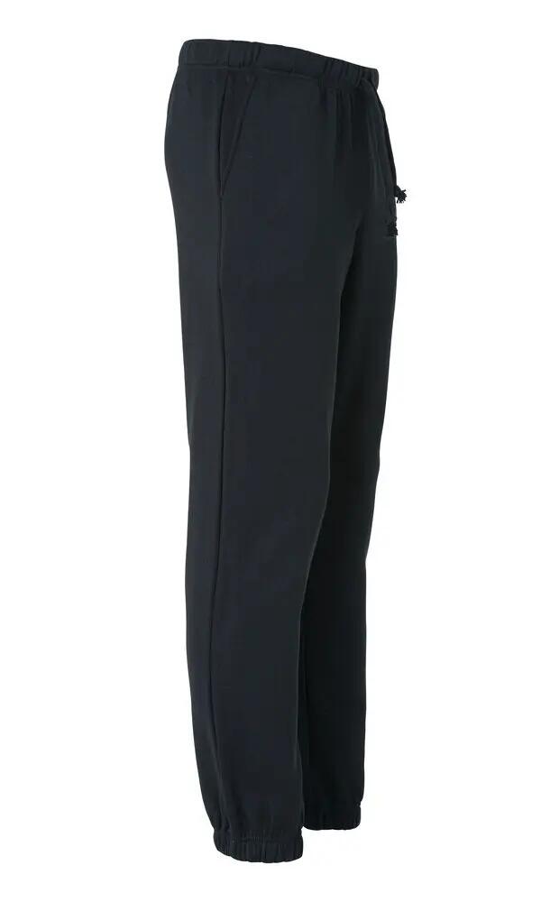 clique Basic Pants — pantaloni unisex in felpa neri 4/4
