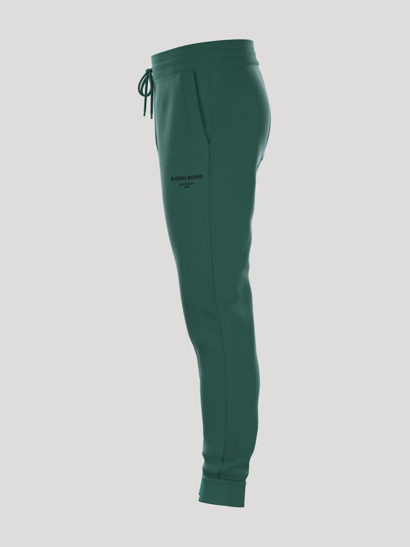 bjorn_borg BORG ESSENTIAL 1 TAPERED SWEATPANTS POSY GREEN 4/4