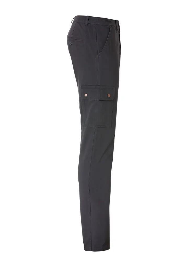 clique Pantaloni Cargo in cotone — tasche laterali e posteriori con bottone 7/7