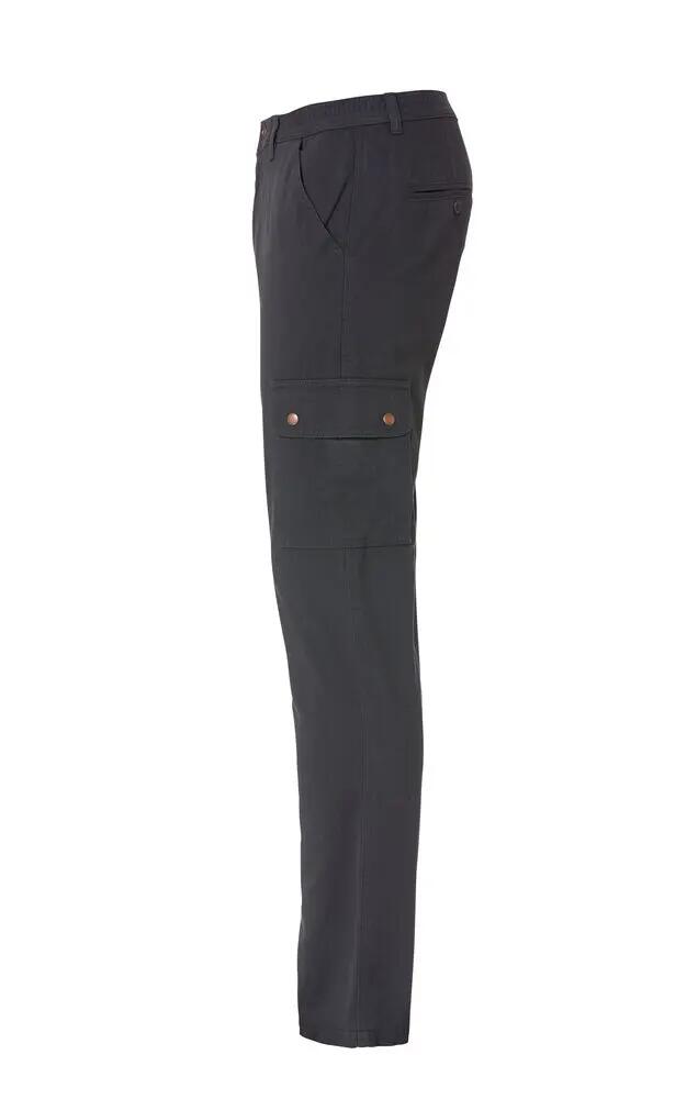 clique Pantaloni Cargo in cotone — tasche laterali e posteriori con bottone 6/7
