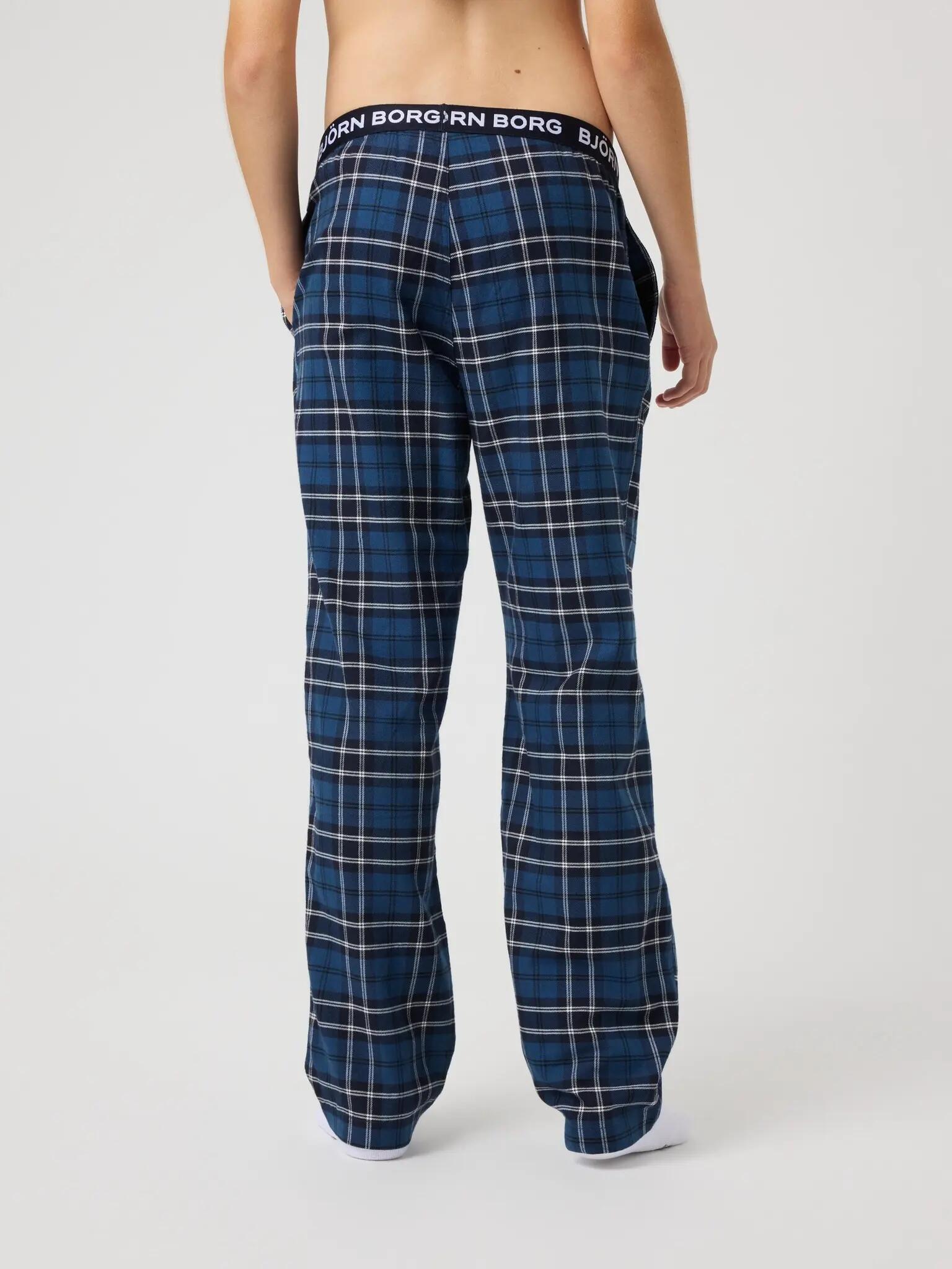 bjorn_borg CORE FLANNEL PYJAMA PANTS en coton biologique 2/3