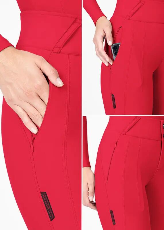 Pantalón Mujer Equitación Maximilian Vision Full Grip Granadina 5/7