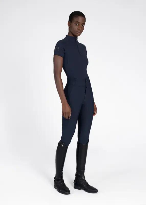 Pantalón Mujer Equitación Maximilian Aero Full Grip Atlántico 6/7