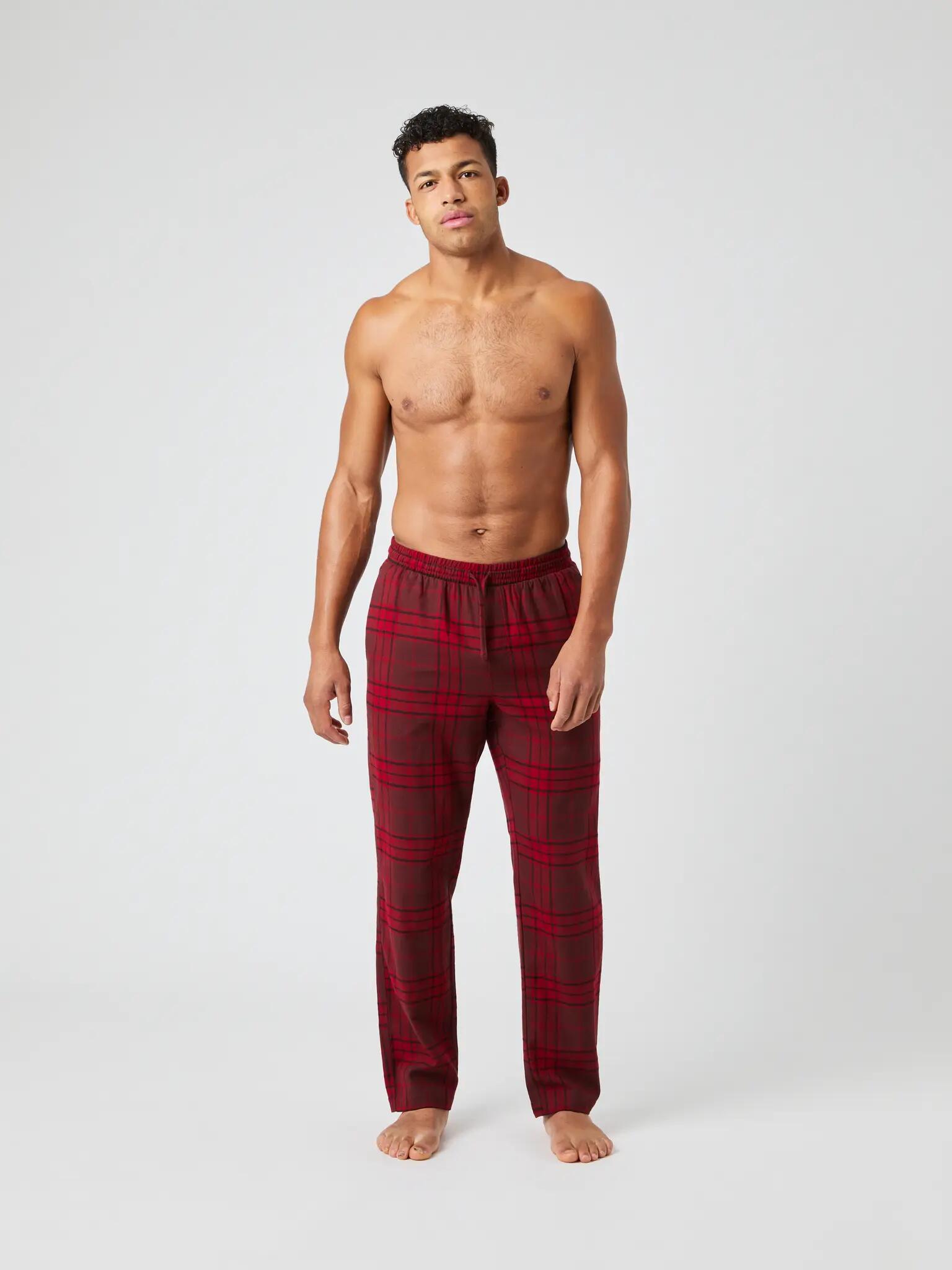 bjorn_borg CORE FLANNEL PYJAMA PANTS - BB TARTAN HS 3 3/4