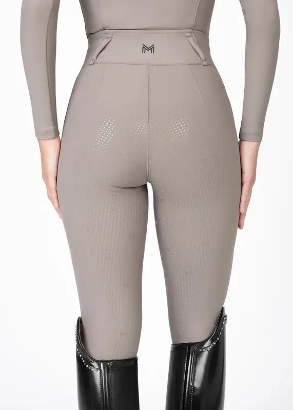 Pantalón Mujer Equitación Maximilian Vision Full Grip Topo 3/7