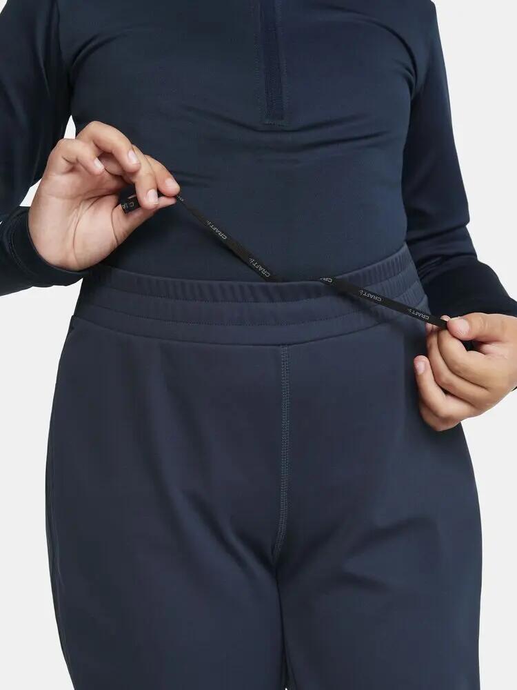 craft CORE Nordic Club FZ Pants Jr – softshell corta‑vento e impermeável 4/7