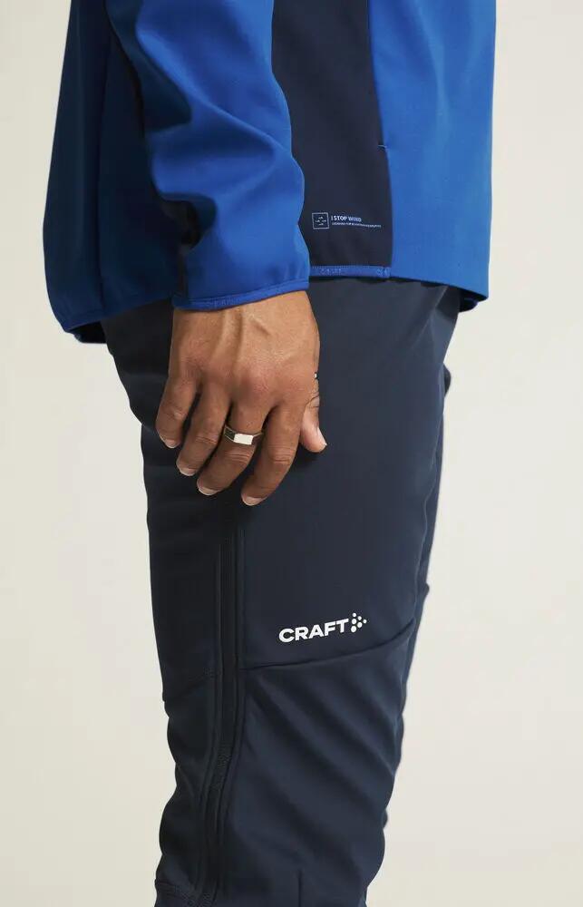 craft CORE Essence Nordic FZ Pants M - softshell corta-vento e impermeável 4/7