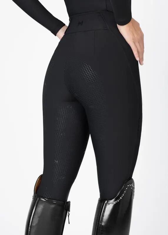 Pantalón Mujer Equitación Maximilian Vision Full Grip Negro 4/7