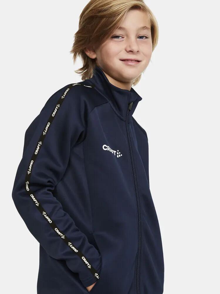 craft Squad 2.0 Full Zip Jr Trainingsjack Junior van gerecycled polyester 7/7