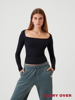 Bjorn_borg studio ballerina long sleeve van gerecycled polyamide