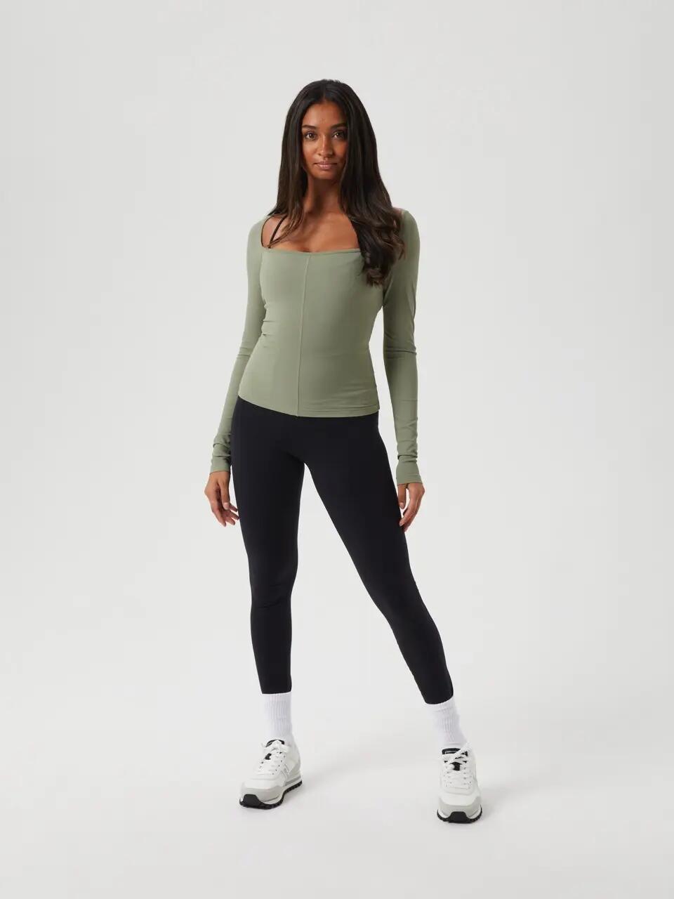 bjorn_borg STUDIO BALLERINA LONG SLEEVE VETIVER 3/3