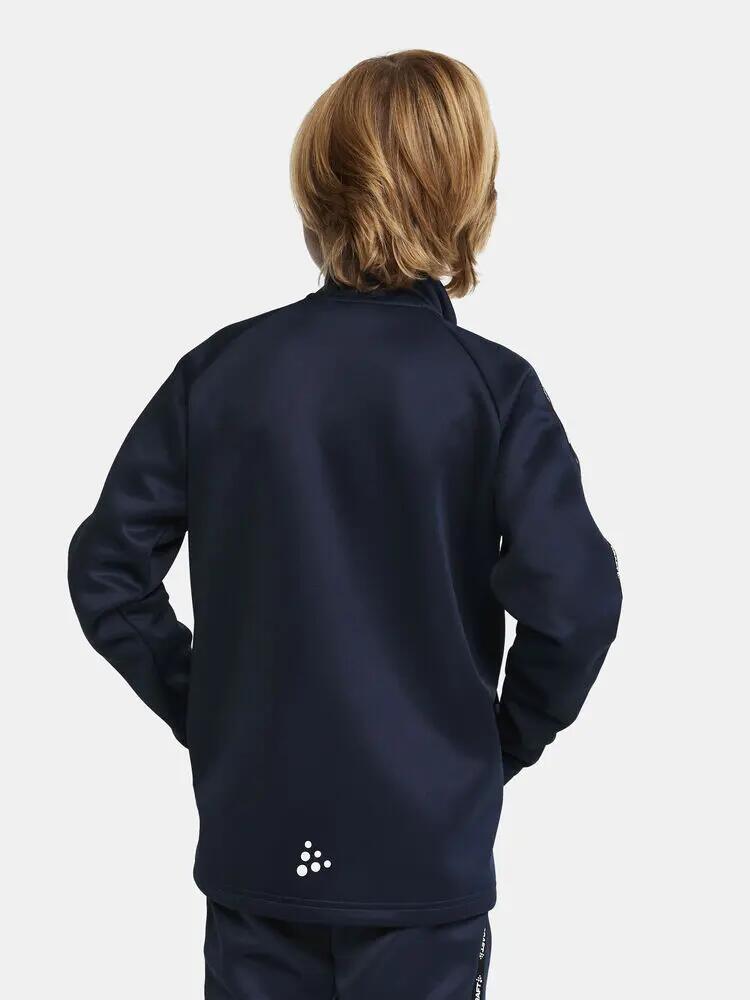 craft Squad 2.0 Full Zip Jr Trainingsjack Junior van gerecycled polyester 5/7