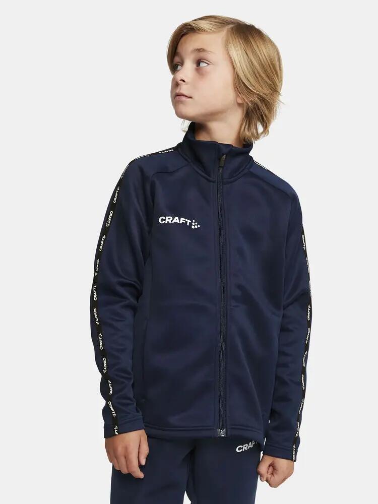 craft Squad 2.0 Full Zip Jr Trainingsjack Junior van gerecycled polyester 3/7