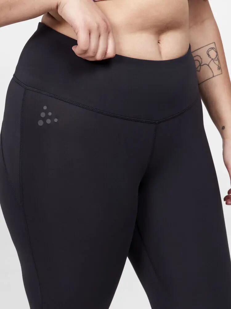 craft ADV Essence Plus Capri W – capri macio com cintura alta 3/4