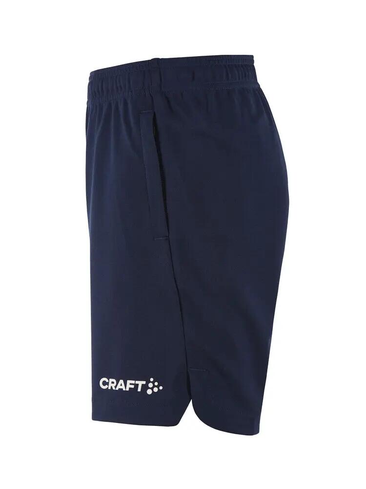 craft Calções Ability Zip Pocket Jr em poliéster reciclado - Navy 3/4