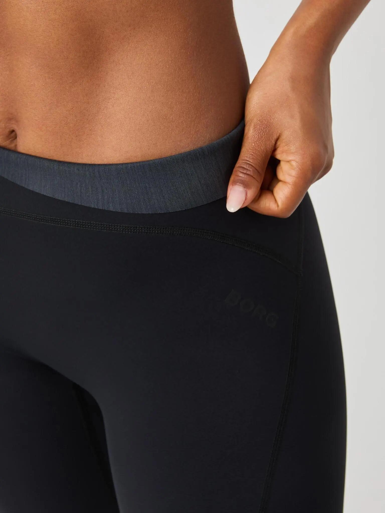 bjorn_borg BORG SLEEK TIGHTS em poliamida reciclada — BLACK BEAUTY 5/5