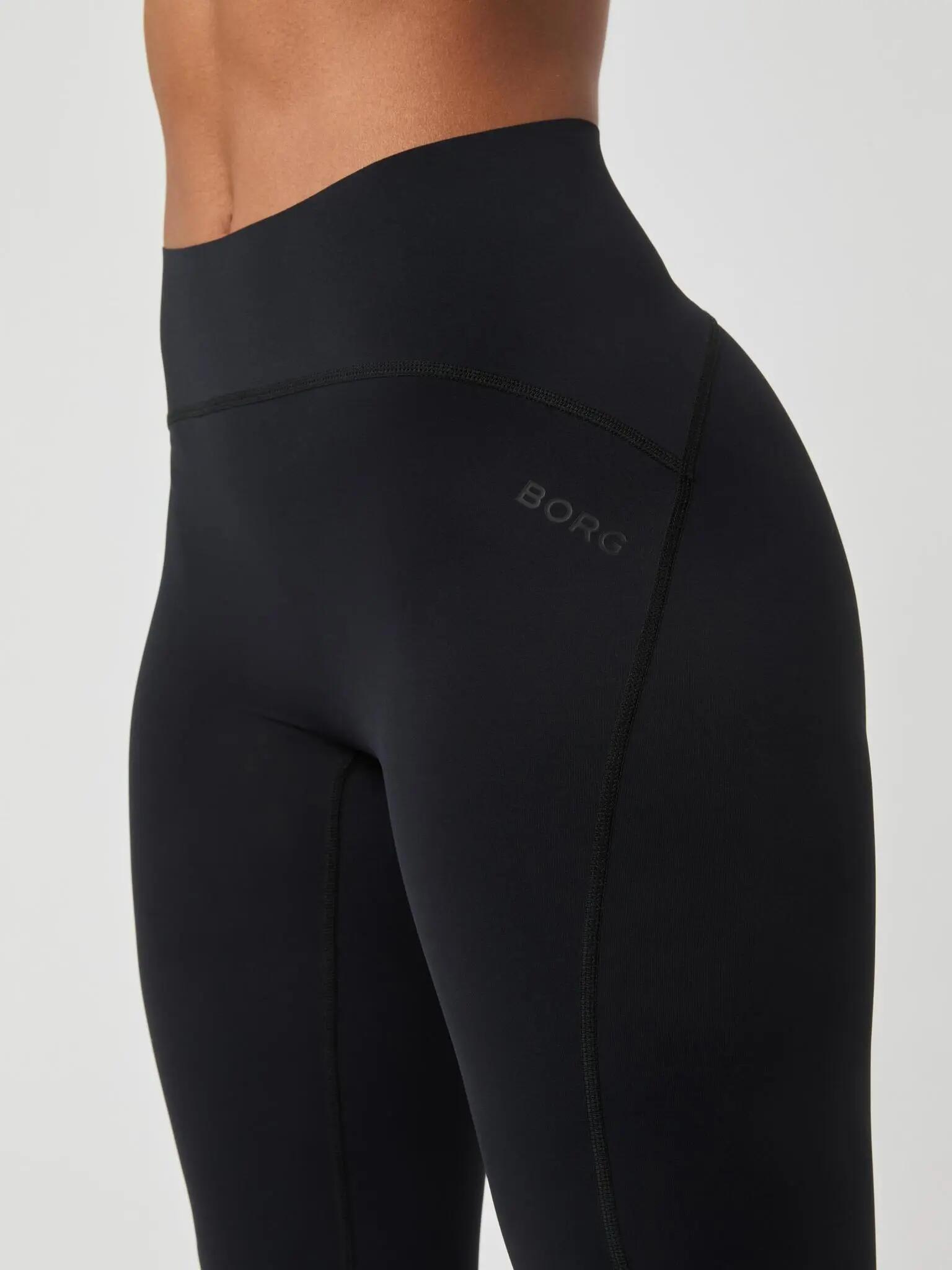 bjorn_borg BORG SLEEK TIGHTS em poliamida reciclada — BLACK BEAUTY 4/5