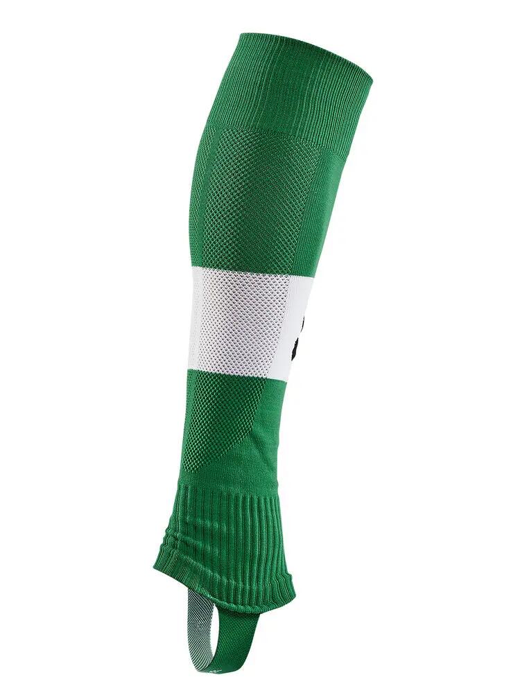 craft Pro Control Stripe W-O Foot Meias Jr Team Green/White 2/2