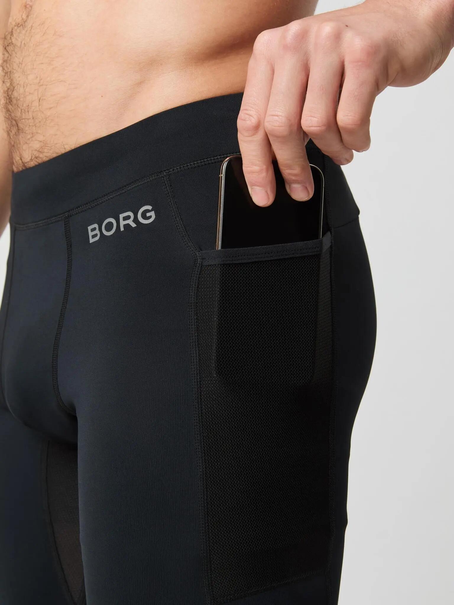 bjorn_borg BORG PERFORMANCE SHORT TIGHTS en polyester recyclé 4/5