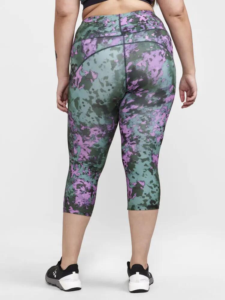 craft ADV Essence Plus Capri W – capri de cintura alta confortável 2/4