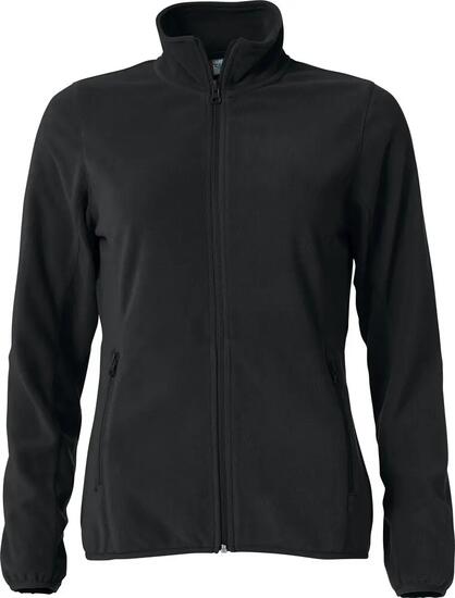 clique Veste polaire micro femme - anti-boulochage, légère – black
