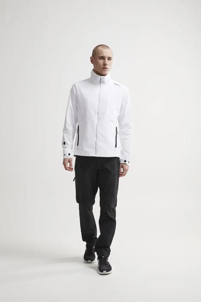craft Casual Spring Jkt M casaco branco em poliéster 6/6