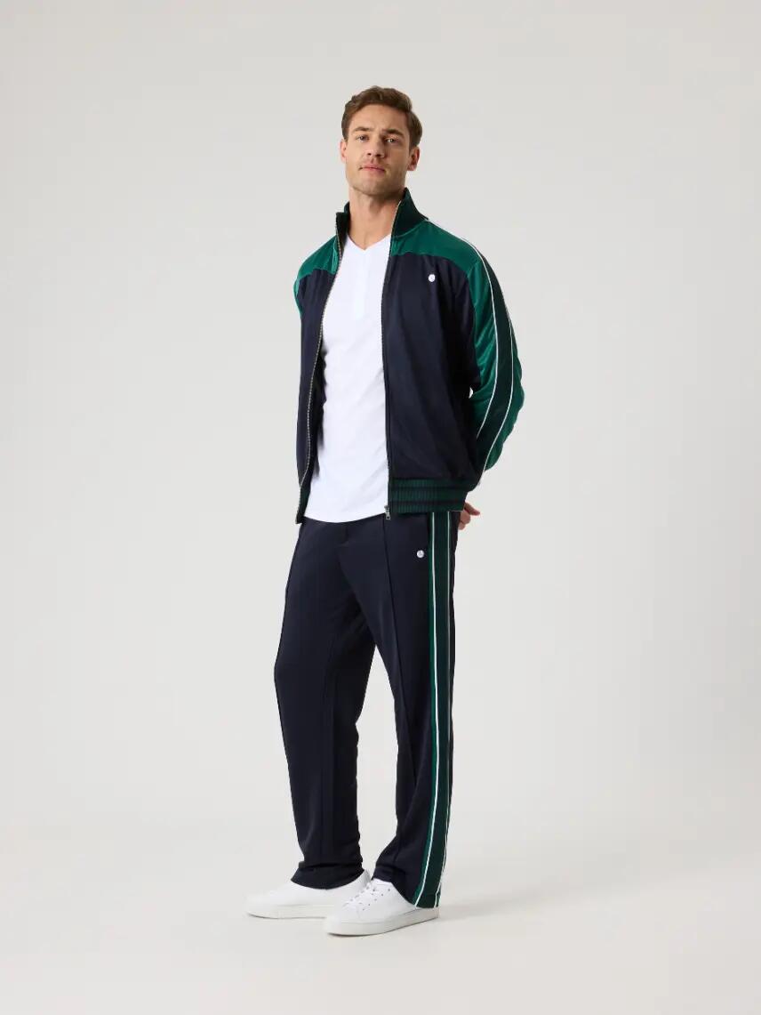 bjorn_borg ACE RETRO TRACK JACKET heren - NIGHT SKY 3/4