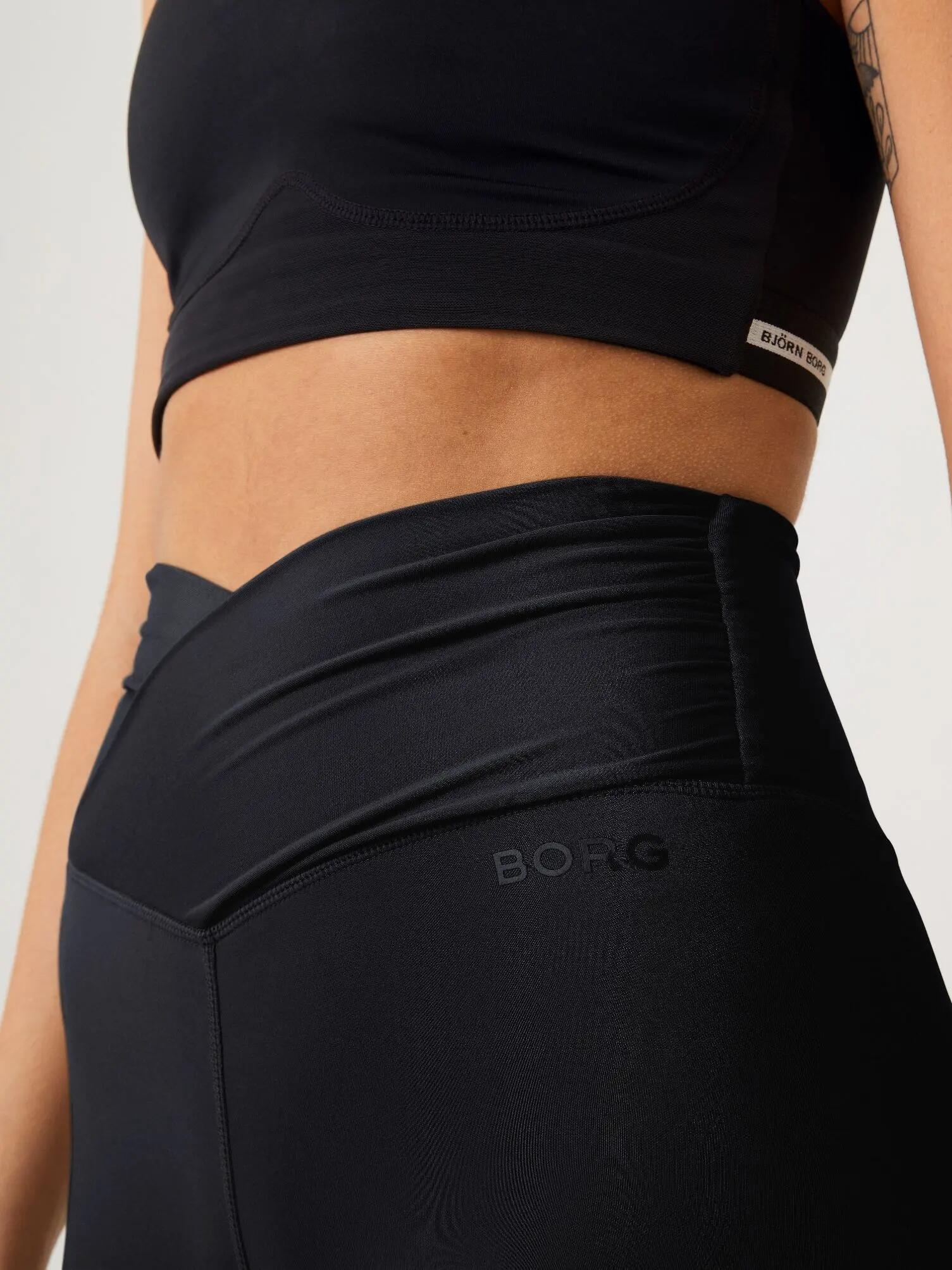 bjorn_borg STUDIO CROSS TIGHTS em BLACK BEAUTY 4/4